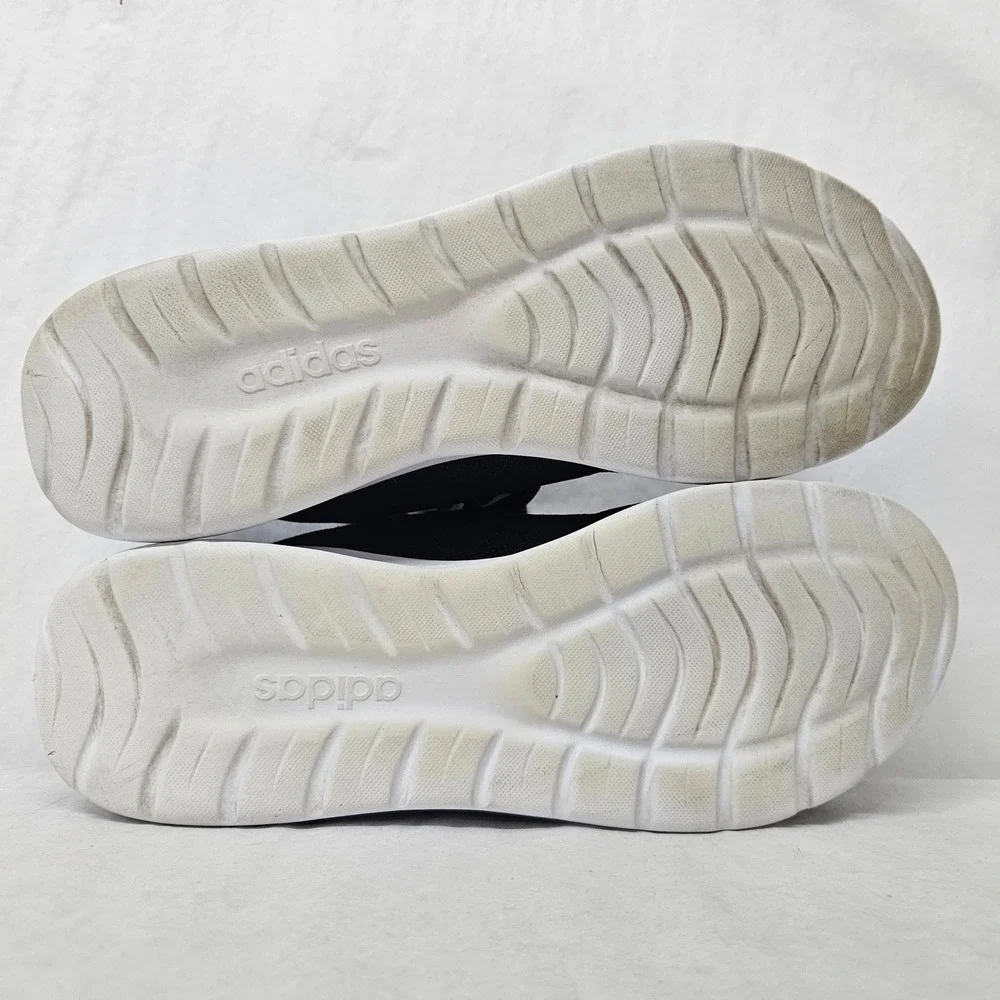 Adidas Cloudfoam Pure 2.0 Running Shoes H04753 Black‎ White Womens Size 10